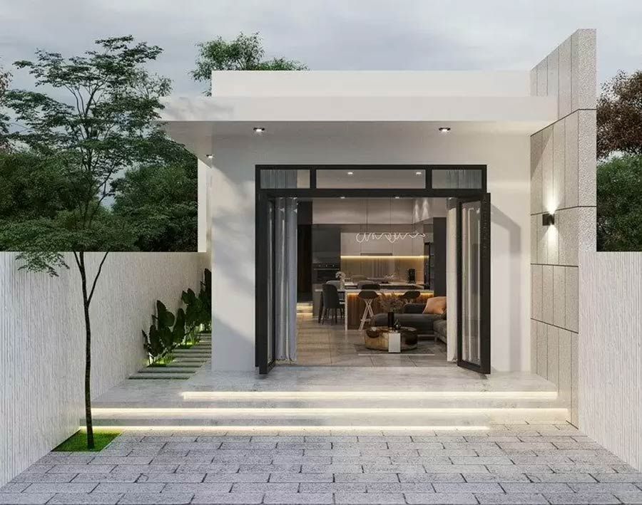 Mẫu nhà cấp 4 hiện đại 