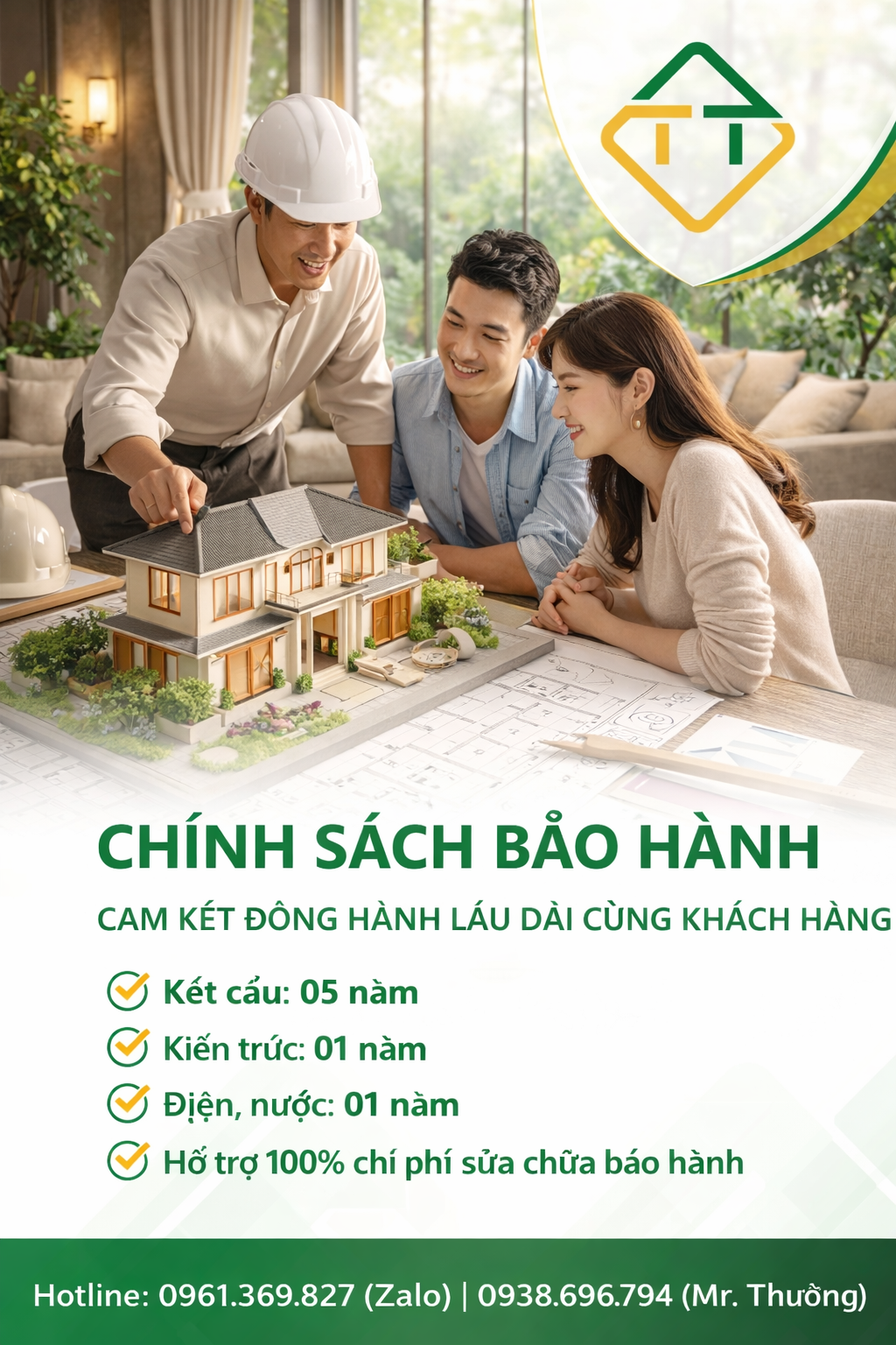 Chính sách bảo hành Trường Tồn 